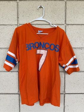 Vintage John Elway Denver Broncos Jersey Tee